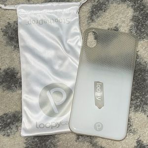 Loopy Case White Ombré Clear Edition IPhone XS Max